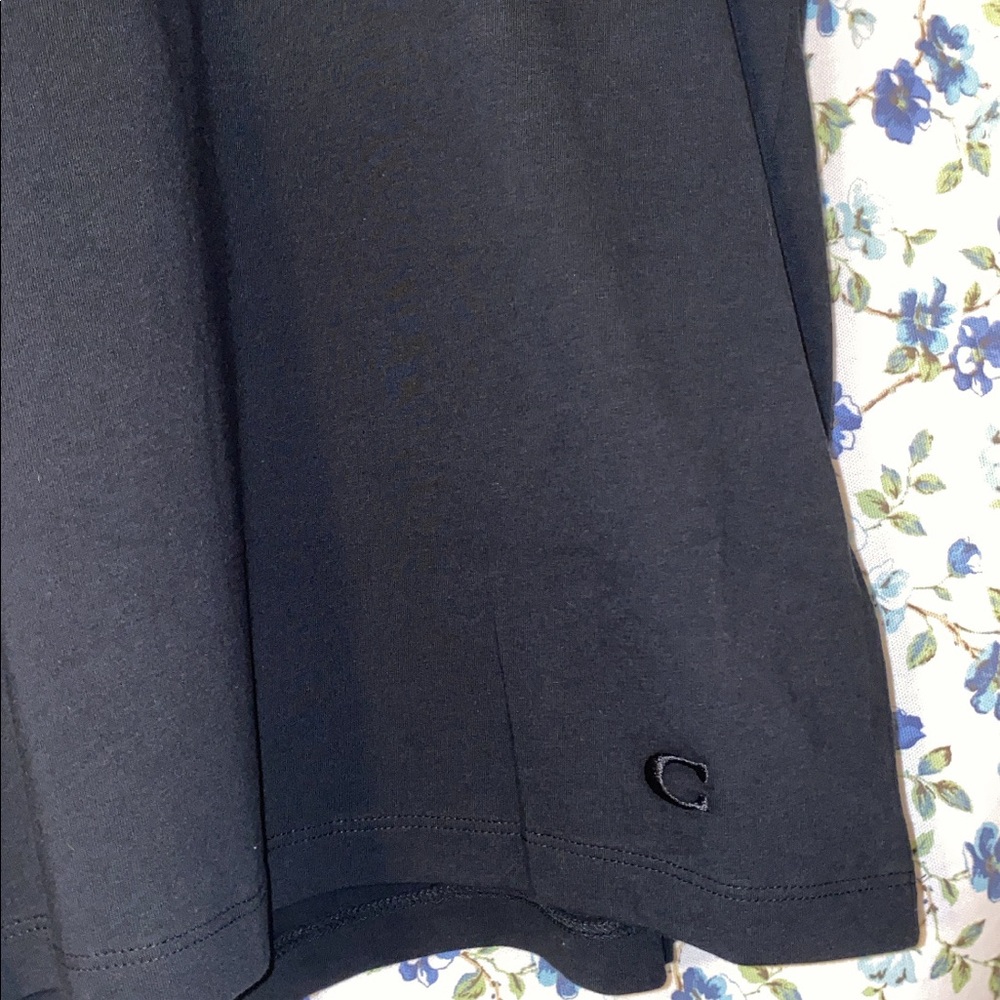 Coach Star Wars Logo Black Glitter Tee Shirt - Picture 14 of 16